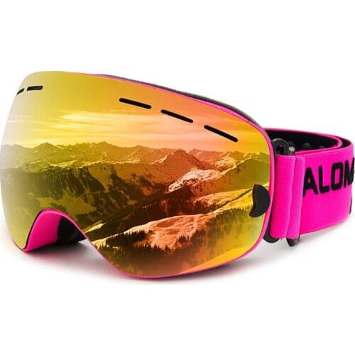 Ski Goggles Men Anti-Fog Snowboard Glasses UV400 Double Layers Skiing Mask Goggles Women Winter Outdoor Snow Sunglasses