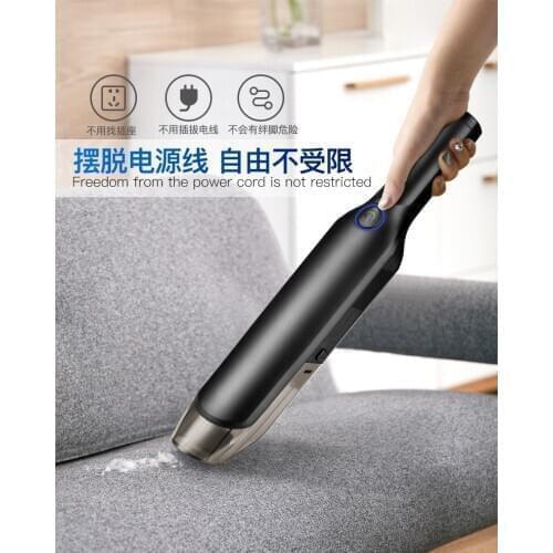 Handheld Car Vacuum Cleaner Portable Auto Rechargeable Vacuum Cordless,Wet/Dry Use for Car Home Hair Office Cleaning