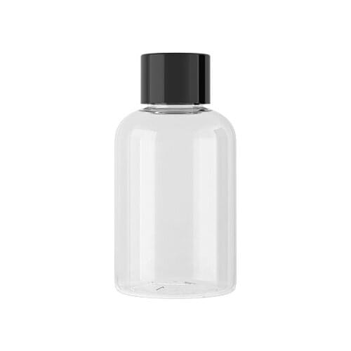50pcs/lot)50ml clear short paragraph ordinary bottle cap,Screw cover plastic bottles 50cc PET cosmetic bottles