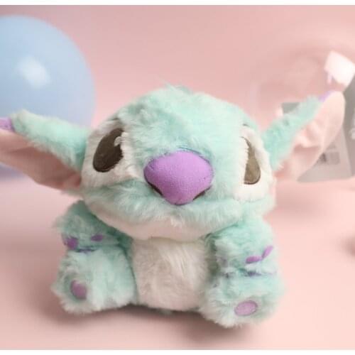 Light Blue Scented Lilo & Stitch Disney Soft Toy Cute Things Birthday Gift To Girlfriend Stuffed Anime Doll Kawaii Movies And Tv