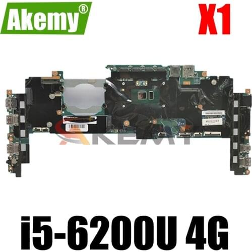 Thinkpad is suitable for X1 Carbon 4th Gen i5-6200U 4G notebook motherboard.FRU 01LV897 01AX832 01LV893 01AX800 01LV894