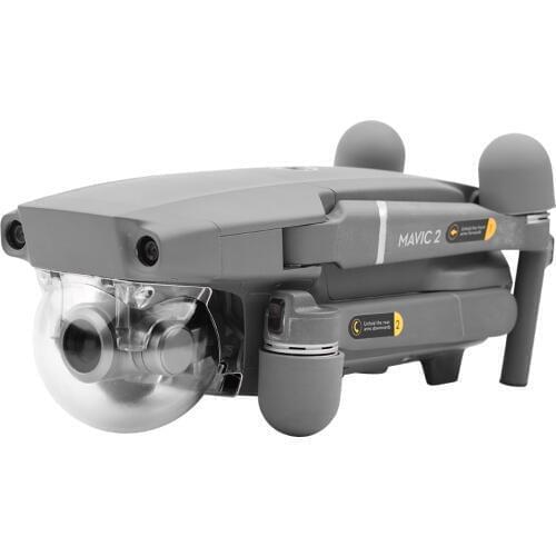 Gimbal Camera Protector Cover Case Transparent Camera Lens Sun Hood For DJI Mavic 2 Pro Zoom Drone