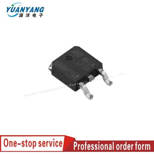 10PCS/LOT LF50 LF50CDT LF50CDT-TR Chip TO-252 5V 500MA Linear Regulator IC Chip