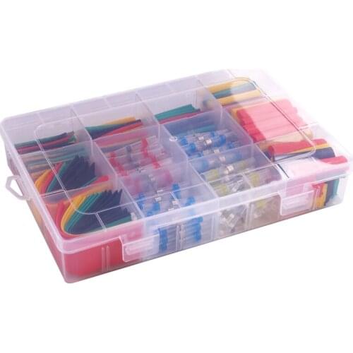 448Pcs Solder Seal Wire Connectors Waterproof & Heat Shrink Tubing Butt Connectors And Shrink Tubes All In One Electrical,Boat A