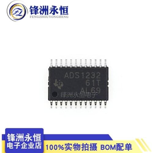 5PCS/lot ADS1232IPWR ADS1232IPW ADS1232 TSSOP-24 SMD IC Chip New original