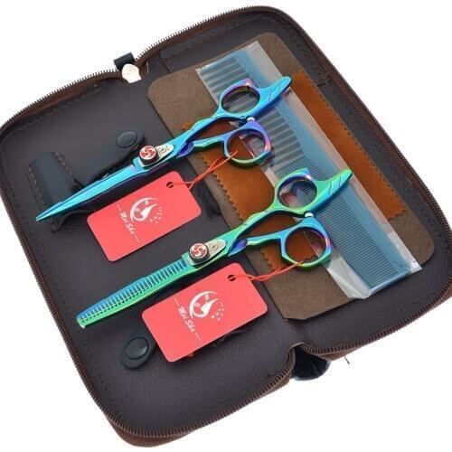 5.5" Top Quality Salon Hairdressers Scissors Barbers Hair Cutting Thinning Shears JP440C Hairdressing Styling Scissors A0168A