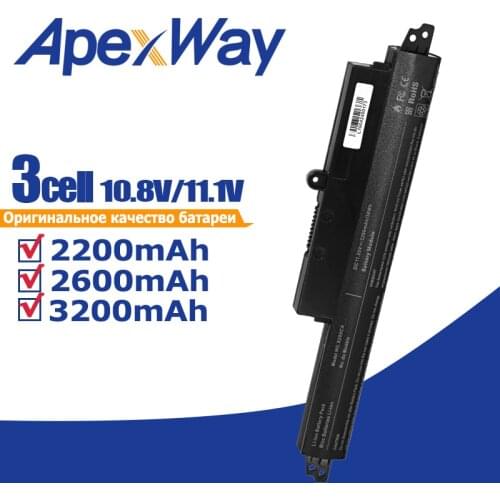 Apexway Laptop Battery A31LMH2 A31N1302 For ASUS VivoBook X200CA X200MA X200M X200LA F200CA 200CA 11.6" A31LMH2 A31LM9H