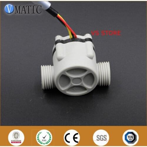 Free Shipping Plastic Magnetic Water Hall Meter Machinery Pipe Sensor Flow Sensor VC168