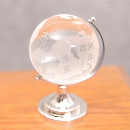 Creative Crystal Earth Ornaments Original Single Crystal Crafts Factory Direct Sales