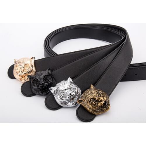LANSHITINA Leather Belts For Men