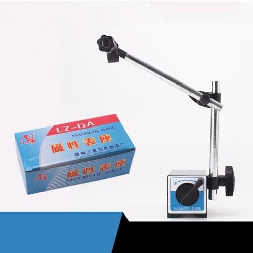 New Arrival Magnetic Base Holder With Double Adjustable Pole For Dial Indicator Test Gauge