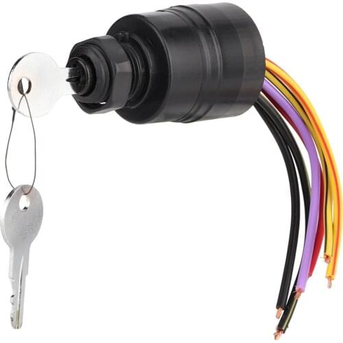 Ignition Key Switch 87-88107 Fit for Mercury Outboard Motors for Mercury Switch Ignition Switch