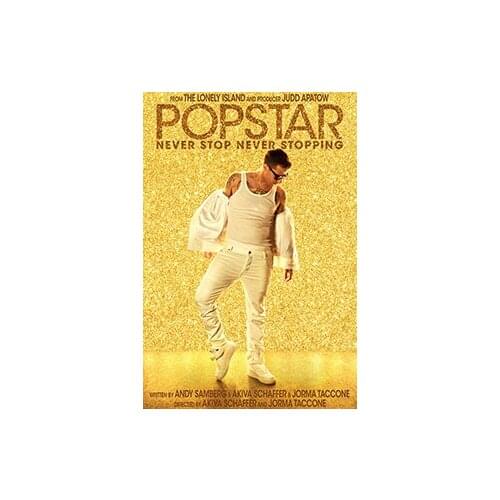 Popstar: Never Stop Never Stopping Classic Movie Film TV Retro Vintage Poster Canvas Painting DIY Wall Paper Home Decor Gift