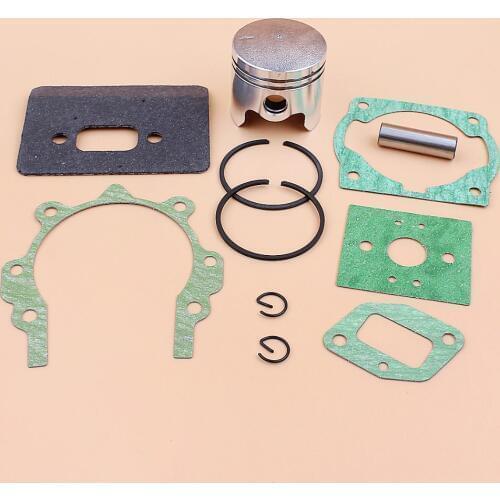 40mm Piston Rings Full Gasket Kit For 43cc 40-5 BC430 CG430 1E40F-5 Mitsubishi TL43 Engine Brushcutter Trimmer 10mm Pin