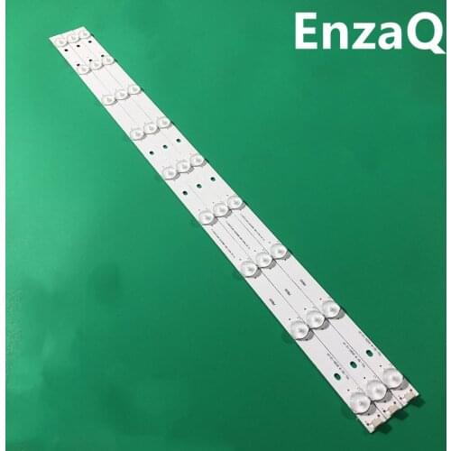 LED Backlight Lamp strip For Hai er TV LE32H300 TCL-32-9 0D-38MM-1-9 E59670 1set=3pcs 9led