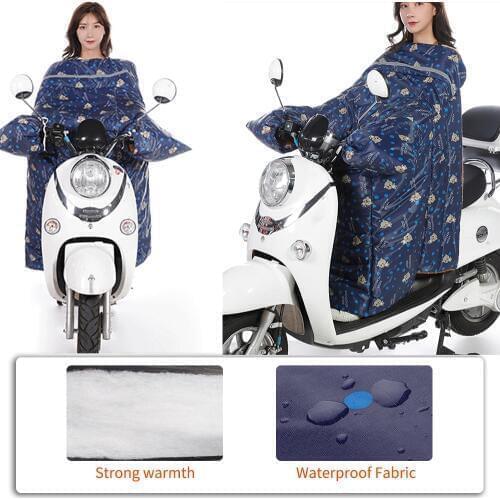 Universal Scooters Leg Cover Knee Blanket Warmer Waterproof Windproof Motorcycle Winter Quilt For Honda For Peugeot Motor Parts