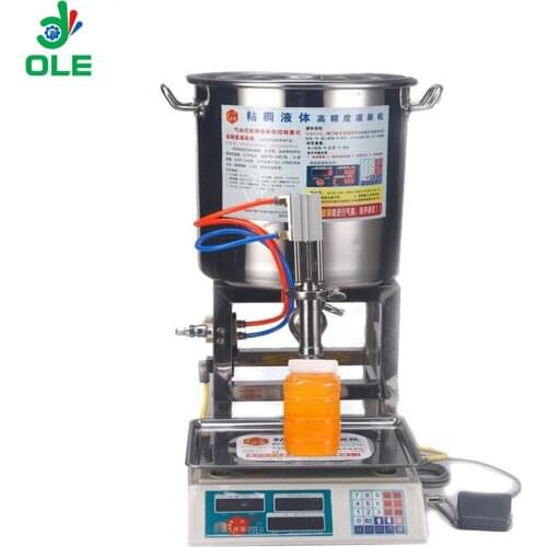 High Accuracy Yogurt Filling Machine Automatic Viscous Liquid Filler Machine