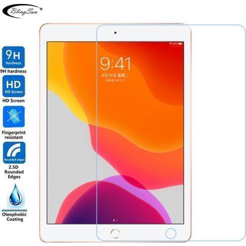 Tempered Glass for Apple iPad 10.2 2019 Screen Protector 0.3mm 9H HD Protective Glass Film for iPad 7 7th Generation A2200 A2198