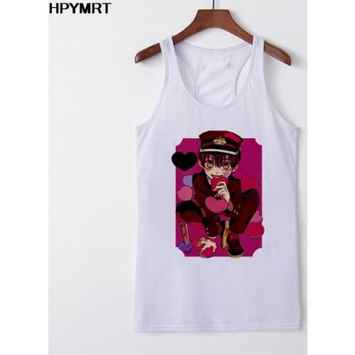 Woman tshirts Shaman King Graphic sleeveless Kawaii Japanese Anime Toilet Bound Hanako Kun Funny Cartoon Sexy Vest Tank Tops