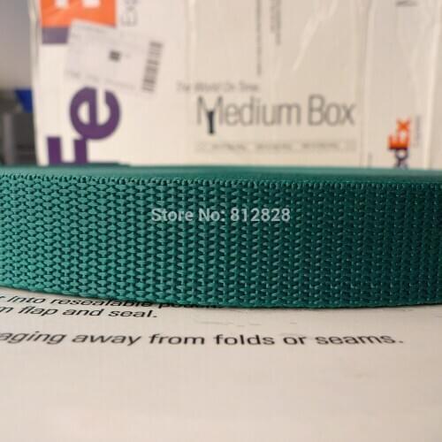 1" 25mm #6 Hunter Green Color Nylon Polypropylene Bag Straps Webbing 100 Yards