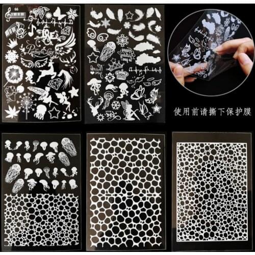 1pc Transparent Films Water Wave Jellyfish Decor DIY Craft Tools Handmade Stuff UV Resin Epoxy Resin Molds Pendant Fillings