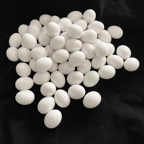 10Pcs/Pack Simulation Eggs Artificial Fake Eggs Model Micro Fairy Garden Decoration Miniature Figurine Toys Crafts Accessories