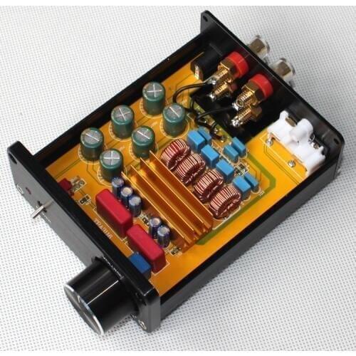 2*50W Weimar Edition TPA3116 MINI AMPLIFIER DC18V-DC24V Desktop power amplifier with import filter and electrolytic capacitor