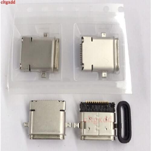 2pcs 12pin 24P SMT socket connectors Micro USB Type C 3.1 female SMD DIP PCB design waterproof DIY high current charging