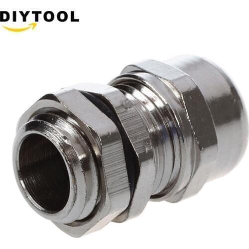 4pcs PG7 Nickel Brass Metal IP68 Waterproof Cable Glands Connector Wire