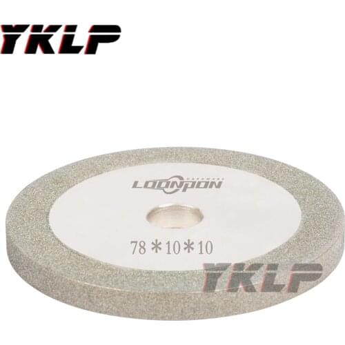 78mm Diamond Grinding Wheel Electroplated Flat Straight Disc for Metal Ceremic 1Pc