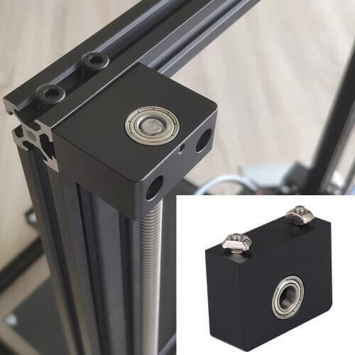 3D Printer Parts Aluminum Z-Axis Leadscrew Top Mount For Tornado CR-10 ENDER-3 Ender-3 Pro Metal Z-Rod Bearing Holder