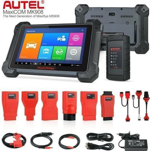 Autel MaxiCOM MK908 OBD2 Auto Diagnostic Tool Car Code Reader Scanner ECU Coding