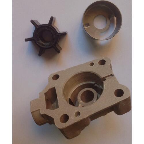 Free shipping marine outboard spare part water pump impeller bowl for Hangkai 2 stroke 6 hp gasoline boat engine accessories