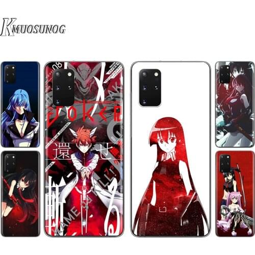Akame Ga Kill Anime cartoon For Samsung S20 FE A91 A81 A72 A71 A52 A51 A42 A41 A32 A31 A21 A12 Lite Transparent Phone Case