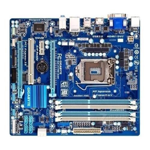 For Gigabyte GA-Z77M-D3H Original Used Desktop Motherboard Z77M-D3H Z77 Socket LGA 1155 DDR3 On Sale