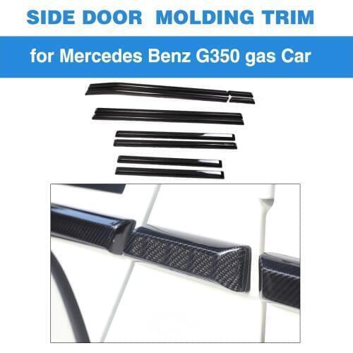 For Mecedes-Benz G Class G55 G65 G550 2013 - 2017 All Gasoline Cars and G350 Diesel Cars Dry Carbon Fiber Car Body Trim Strip