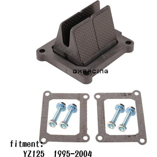 Motorcycle Carbon Fiber Reed Valve For Yamaha YZ 125 YZ125 1995-2004 For VForce3 V302A