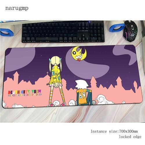 Soul eater mouse pad 700x300x4mm gaming mousepad anime Cartoon office notbook desk mat Aestheticism padmouse games pc gamer mats