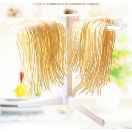 Spaghetti Pasta Drying Rack Dryer Stand Tray Collapsible Noodle Drying Planes Maker Attachment Kitchen Tools Organizer Bracket