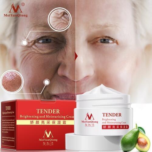 MeiYanQiong Skin Care Face Lift Essence Tender Anti-Aging Whitening Wrinkle Removal Face Cream Hyaluronic Acid Korean Cosmetic