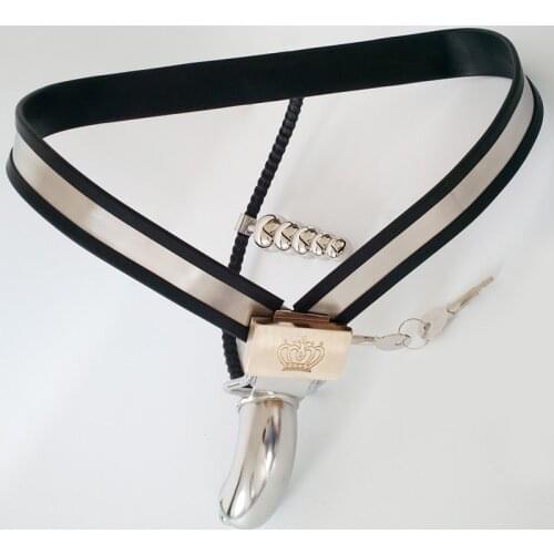 Metal Penis Cage Pants Male Chastity Belt Lock Cbt Bondage Stainless Steel Chastity Device Cock Cage Sex Toys For Men BDSM