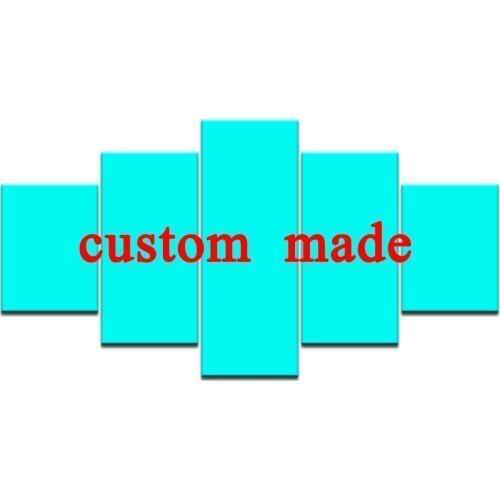 Custom made Wall Art Canvas Painting HD Print Picture flowers Bar restaurant Living Room Home Decor Poster Frame Drop Shipping