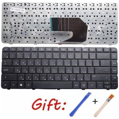 NEW Russian keyboard For HP compaq presario Cq43 Cq57 CQ58 Laptop Russian keyboard black RU layout black replace NOTEBOOK