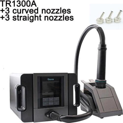 Original TR1300A intelligent hot air soldering station hot air gun demolition welding 1300W rework station mobile phone repair