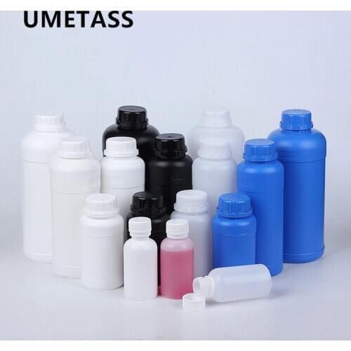 Food Grade empty liquid fertilizer HDPE plastic bottles Shampoo Lotion container chemical refillable bottle 1PCS