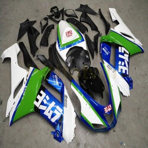 Custom motorcycle hull for ZX-6R 07-08 636 ZX6R fairing zx6r 2007 2008+Free bolts+blue M2