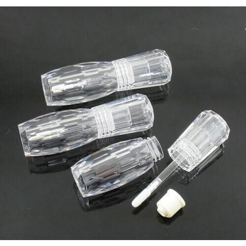 200PCS Empty Lip Gloss Tubes Clear Crystal Diamond Liquid Lipstick Bottle Cosmetic Lipgloss Packaging Lip Gloss Container 3ML