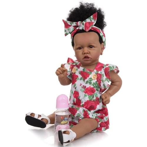 Baby doll Lifelike Reborn Baby Dolls pink sweater Babies Doll Full Vinyl Body So Truly Girl Model Doll For Toddler bebe Toy Gift