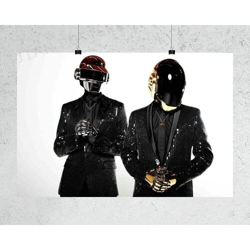 H521 Silk Poster Home Decoration Daft Punk Music Wall Art Christmas Gift