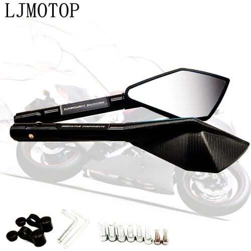 CNC Aluminum Universal Motorcycle Rearview Mirror Moto side Mirrors For Honda Hornet 250 cb400 Hornet CB599 Hornet CB600 CB919
